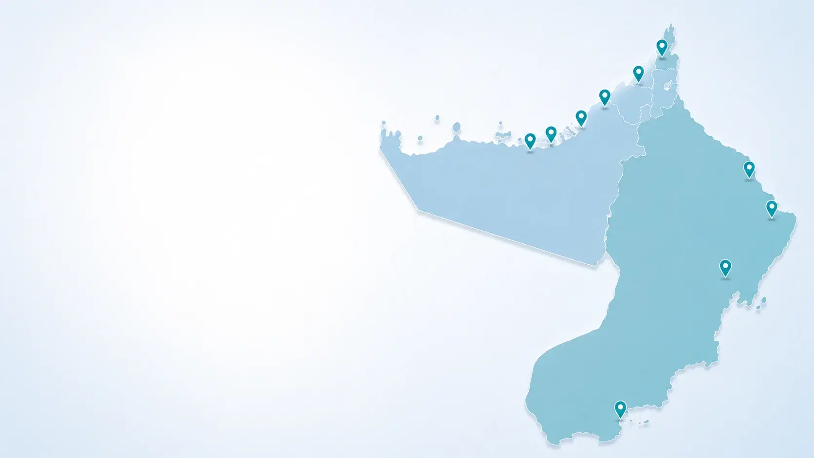 Madinat Al Nahar Distribution Network Map background